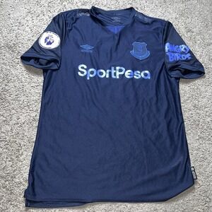 Everton FC Umbro 2019/20 Third Football Shirt Soccer Jersey L #10 Keane